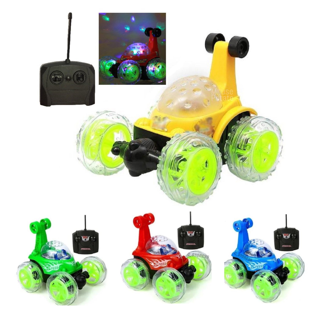Carro Loco Recargable Control Remoto